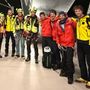 Le squadre di soccorso che hanno partecipato all'operazione di recupero Le squadre di soccorso che hanno partecipato all'operazione di recupero