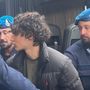 Teima Sohaib all'arrivo a Palazzo di Giustizia