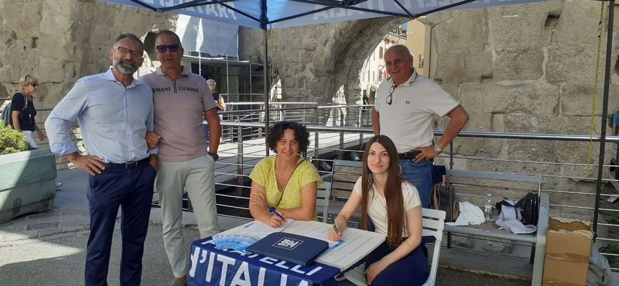 Elezioni comunali, pronta la lista di Fratelli d’Italia VdA per Aosta