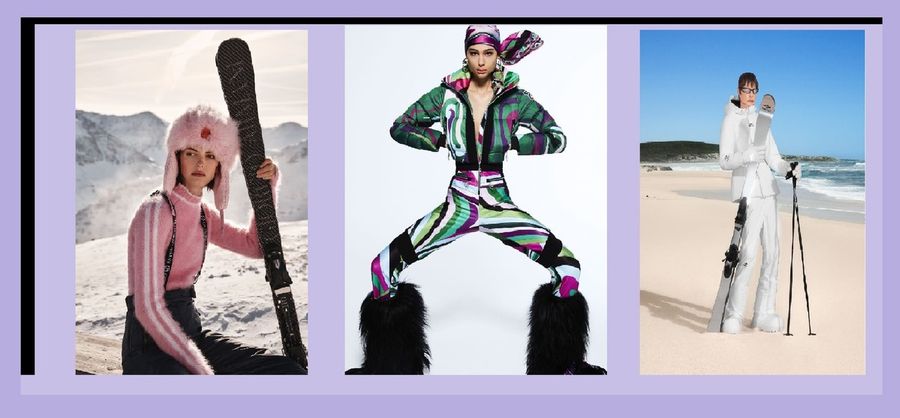 Anche sulla neve, la moda fa tendenza Anche sulla neve, la moda fa tendenza