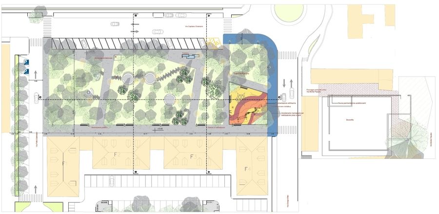 Il progetto del parco che nascerà al posto dei 'grattacieli' Il progetto del parco che nascerà al posto dei 'grattacieli'