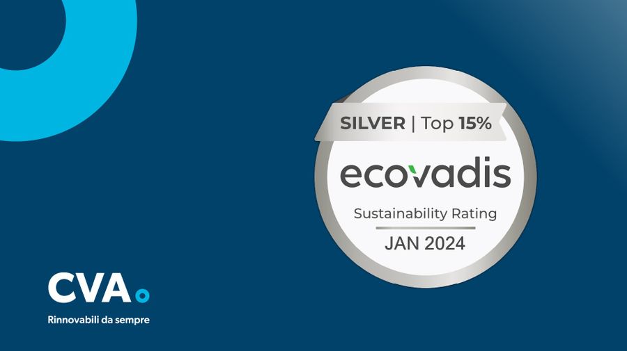 A CVA la Medaglia d'Argento EcoVadis per le prestazioni di sostenibilità