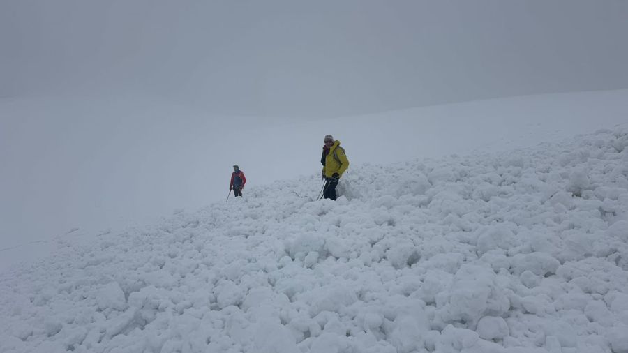 In salvo gli alpinisti rimasti bloccati ieri sul Gemello del Breithorn