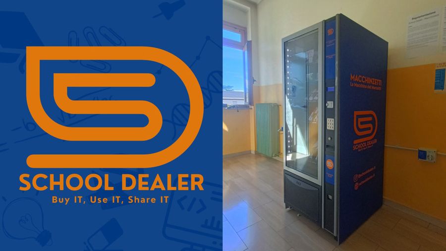 Creato dagli studenti il 'Macchinzetti' che distribuisce penne e fogli a scuola Creato dagli studenti il 'Macchinzetti' che distribuisce penne e fogli a scuola