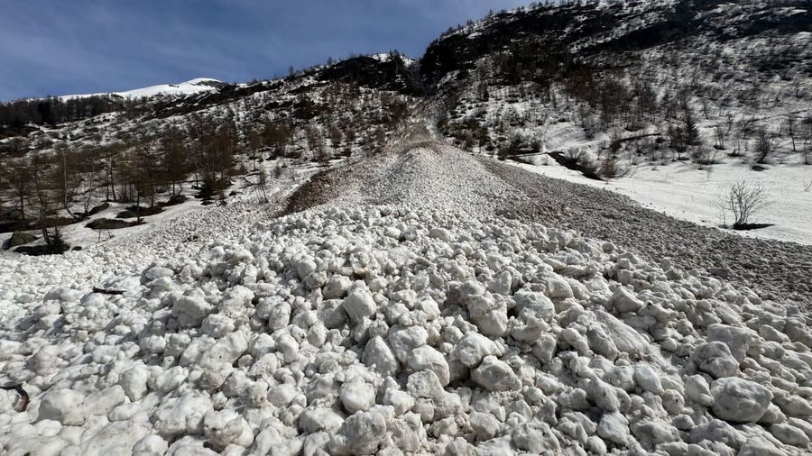 Valanga in Val Ferret, nessuna persona coinvolta