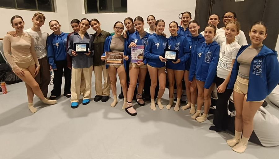 Per l'Institut de Danse pioggia di medaglie a 'Città in Danza' Per l'Institut de Danse pioggia di medaglie a 'Città in Danza'