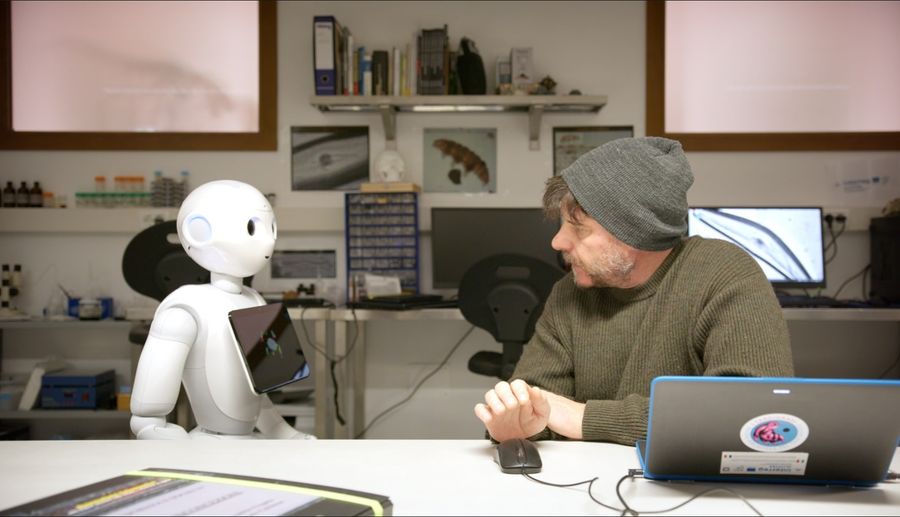 Un frame di 'Segnali di vita'