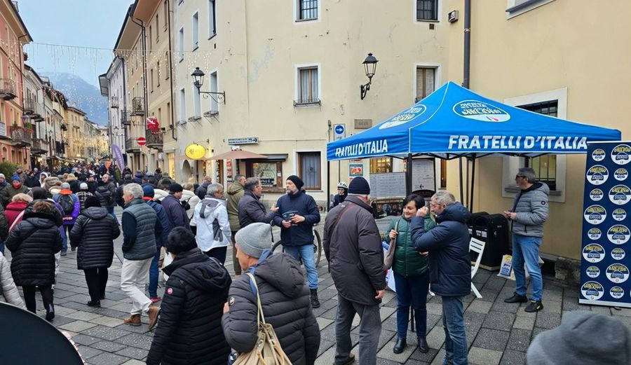 Tre anni di Governo Meloni; Fatelli d’Italia VdA ha incontrato gli aostani