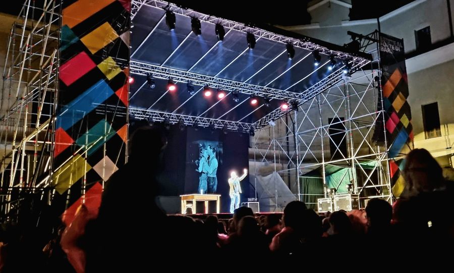 Il recital 'Appartenere' di Roberto Saviano al Forte di Bard Il recital 'Appartenere' di Roberto Saviano al Forte di Bard