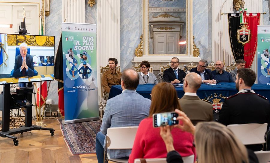 In Valle d'Aosta il il Trofeo Coni Winter 2025