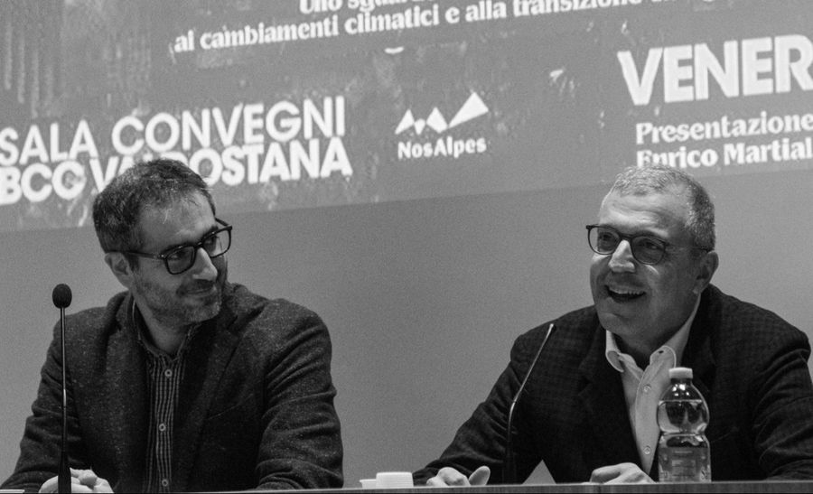 Gli assessori comunali di Aosta Marco Gheller e Corrado Cometto