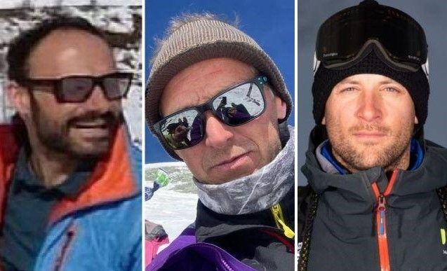 Elia Meta, Sandro Dublanc e Lorenzo Holzknecht Elia Meta, Sandro Dublanc e Lorenzo Holzknecht