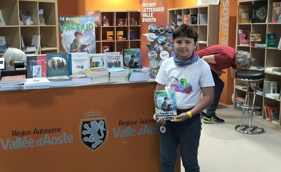 Successo al Salone del Libro di Torino per il giovane autore valdostano Valerio Boggia