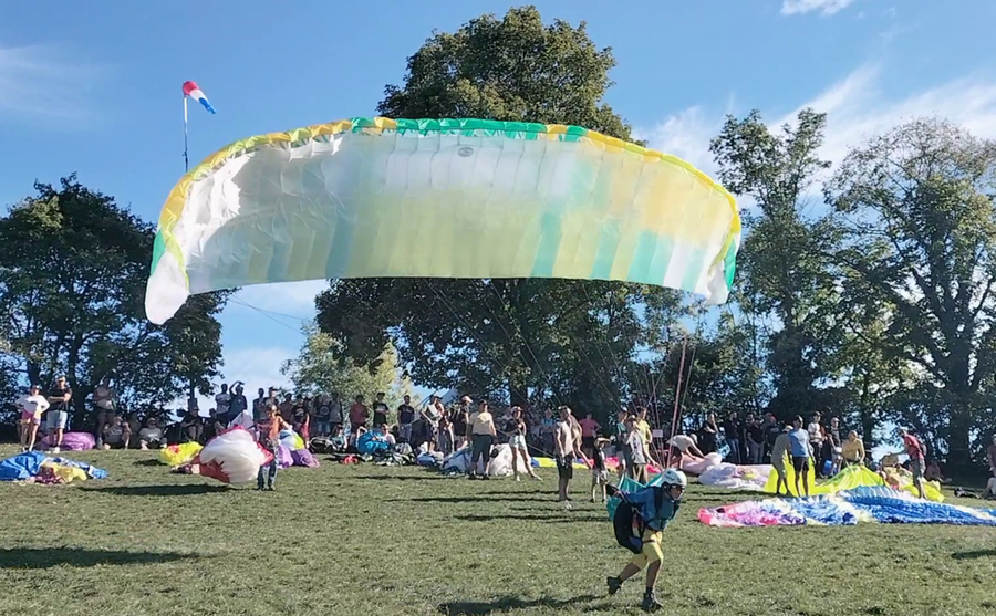 Valerio, 11 anni, nuovamente campione alla Coupe Icare di parapendio