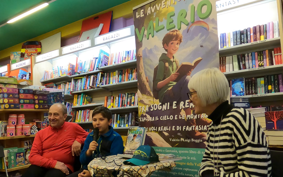 Successo per la presentazione del libro 'Le avventure di Valerio tra sogni e realtà' Successo per la presentazione del libro 'Le avventure di Valerio tra sogni e realtà'