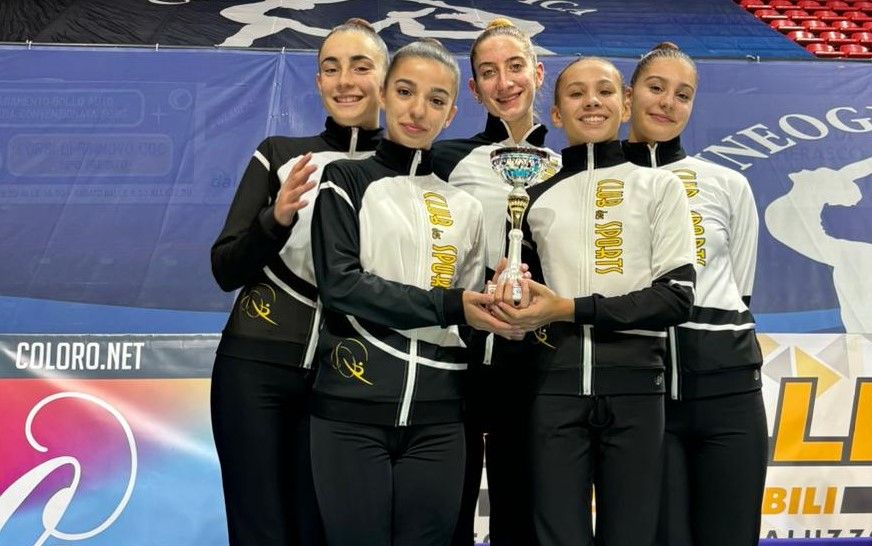 Ritmica: Club des Sports ancora al vertice nel Winter Club Ritmica: Club des Sports ancora al vertice nel Winter Club