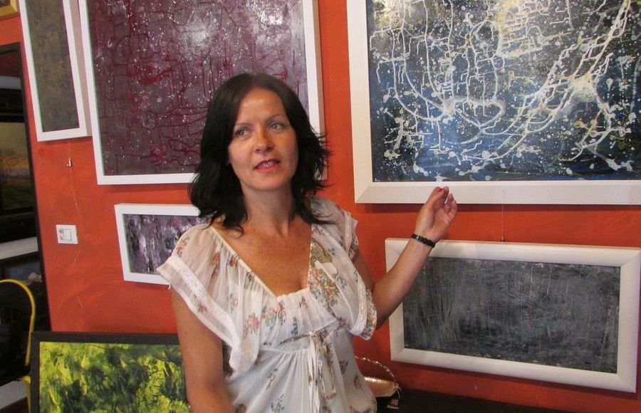 Riparte da 'Coralli' l'astrazione simbolica di Norella Crestani