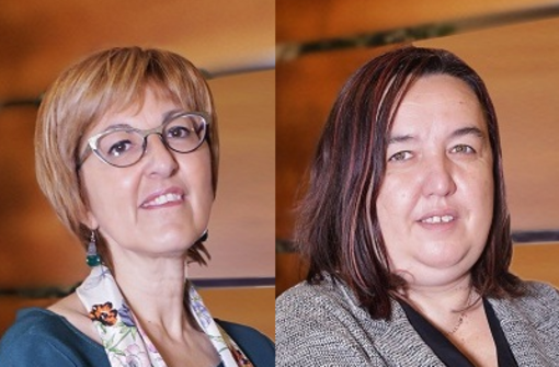 Chiara Minelli ed Erika Guichardaz Chiara Minelli ed Erika Guichardaz