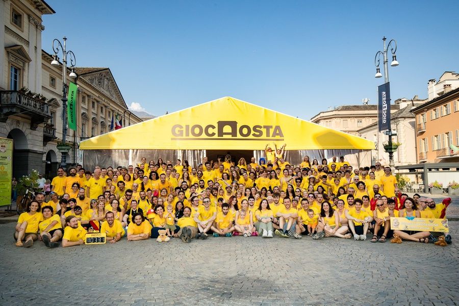 I volontari di 'giocAosta' 2025