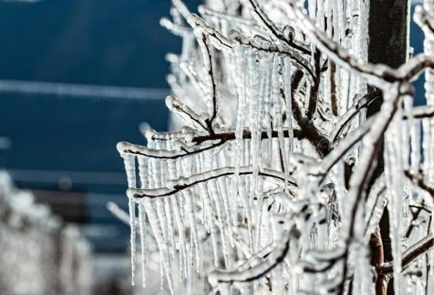 Valle d’Aosta nella morsa del gelo Valle d’Aosta nella morsa del gelo