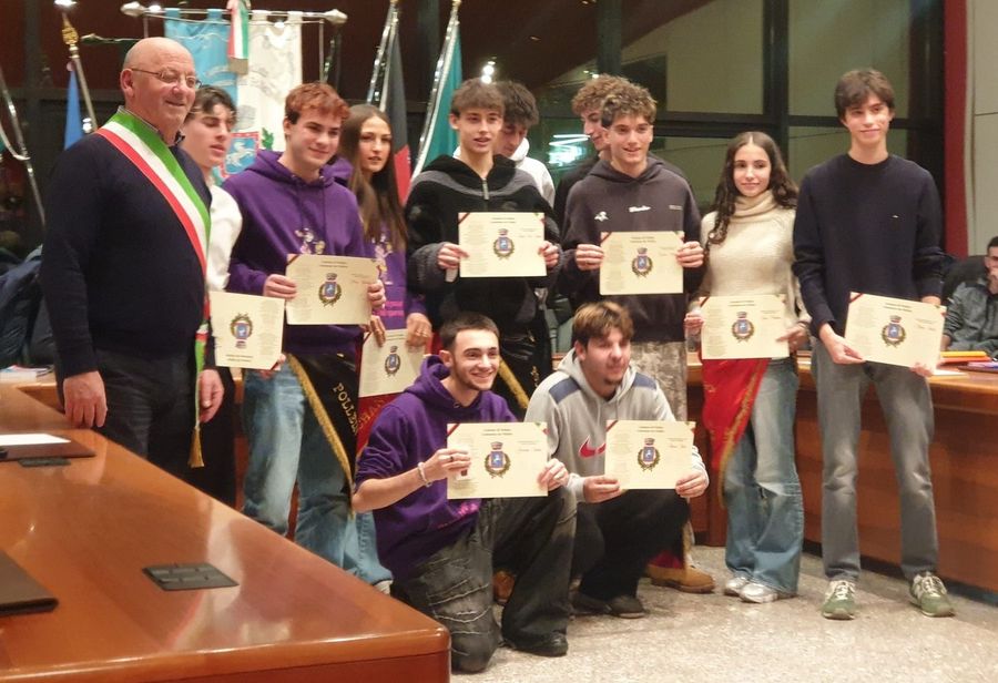 La consegna delle maturità civiche