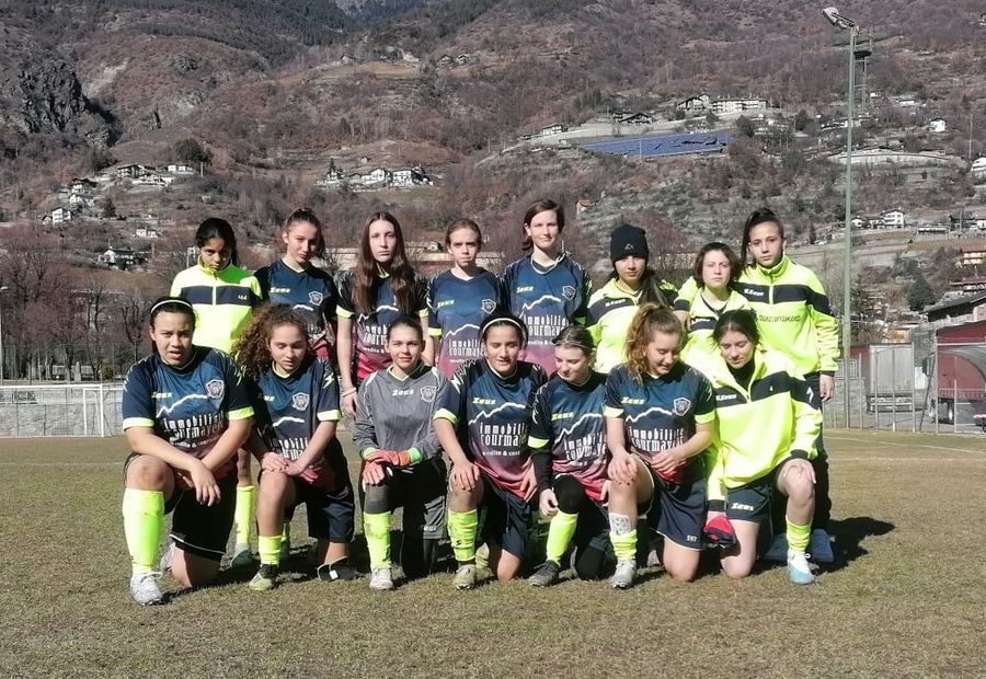 Calcio f: Under 15, le Leonesse dell'Aosta 511 chiudono il girone con l'ennesima vittoria