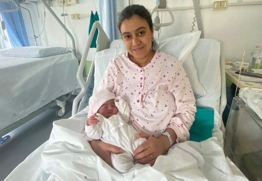 E' Zahra la prima nata del 2024 in Valle d'Aosta