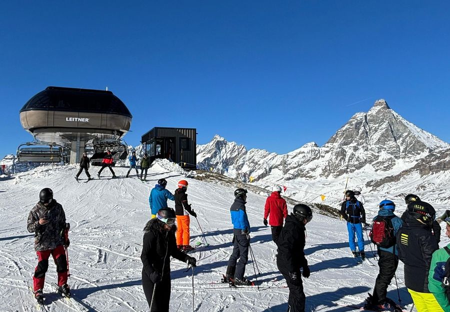 Inaugurata la nuova seggiovia Goillet di Breuil-Cervinia Inaugurata la nuova seggiovia Goillet di Breuil-Cervinia