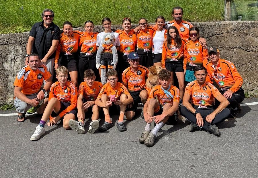Ciclismo, Orange Bike Team sul podio del Campionato di società a Carona