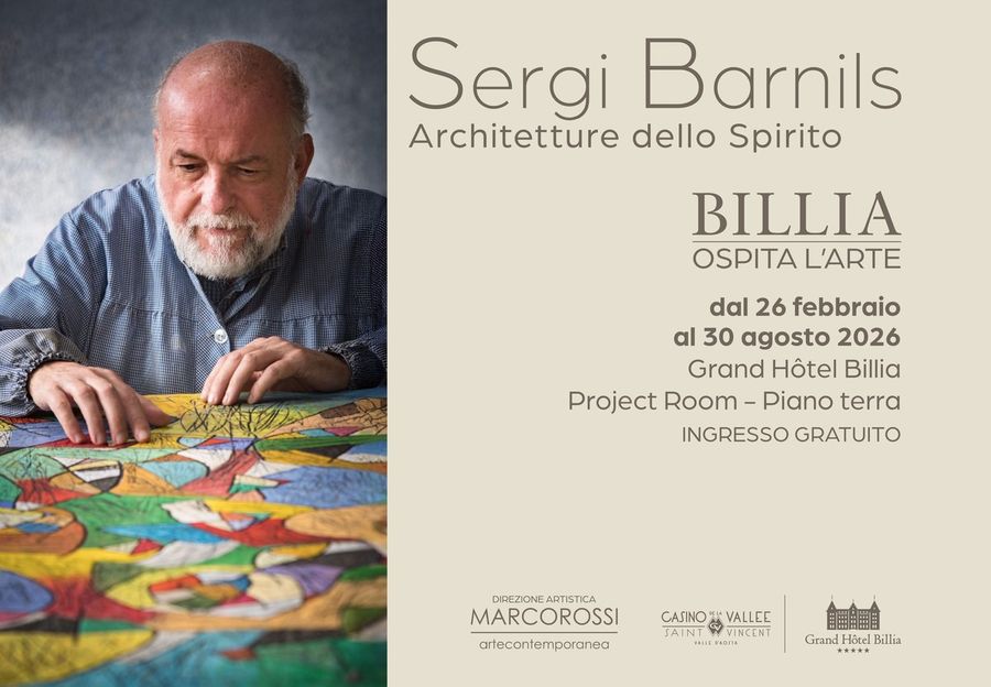 'Billia ospita l'arte' al via con le Architetture dello Spirito di Sergi Barnils 'Billia ospita l'arte' al via con le Architetture dello Spirito di Sergi Barnils