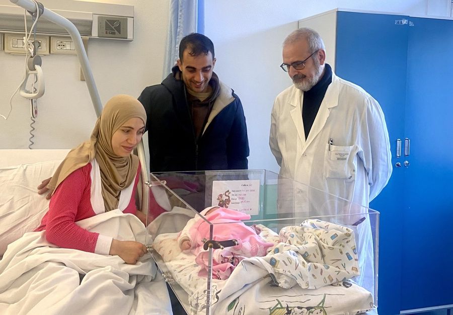 Lujain Slama, figlia di Nour e Mohamed