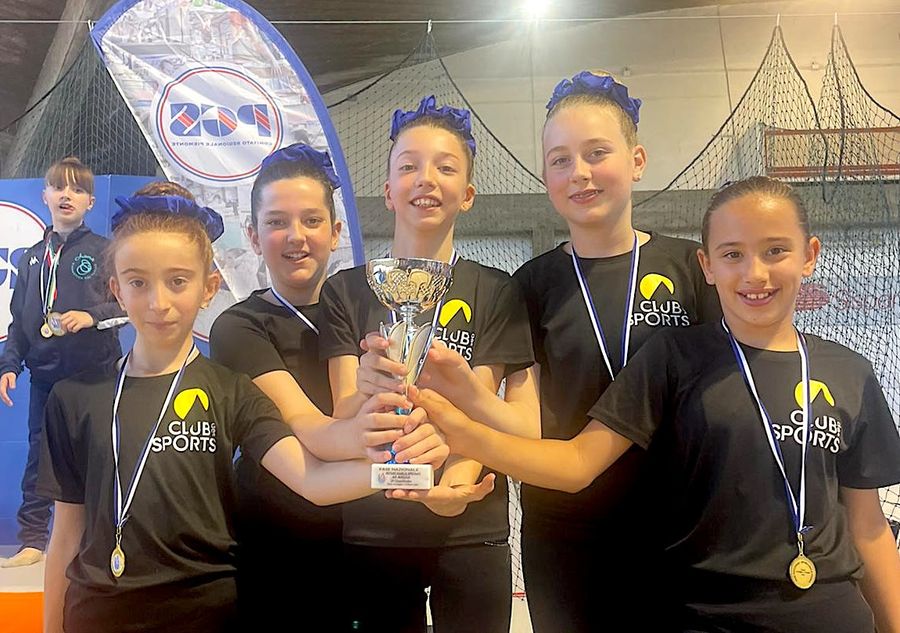 Ginnastica, Club des Sports in evidenza alle Finali PGS di ritmica