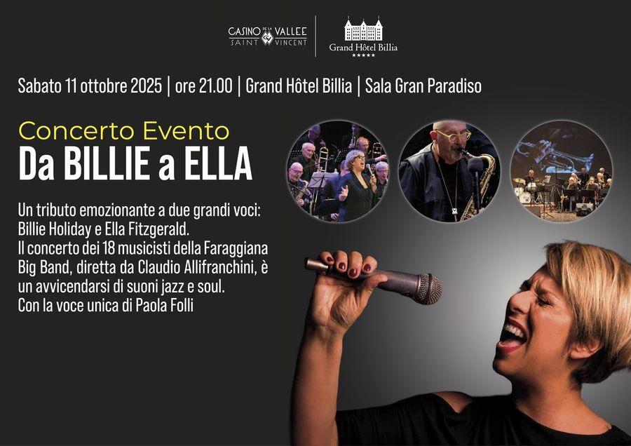 Da 'Billie a Ella', le regine del jazz rivivono al G.H. Billia