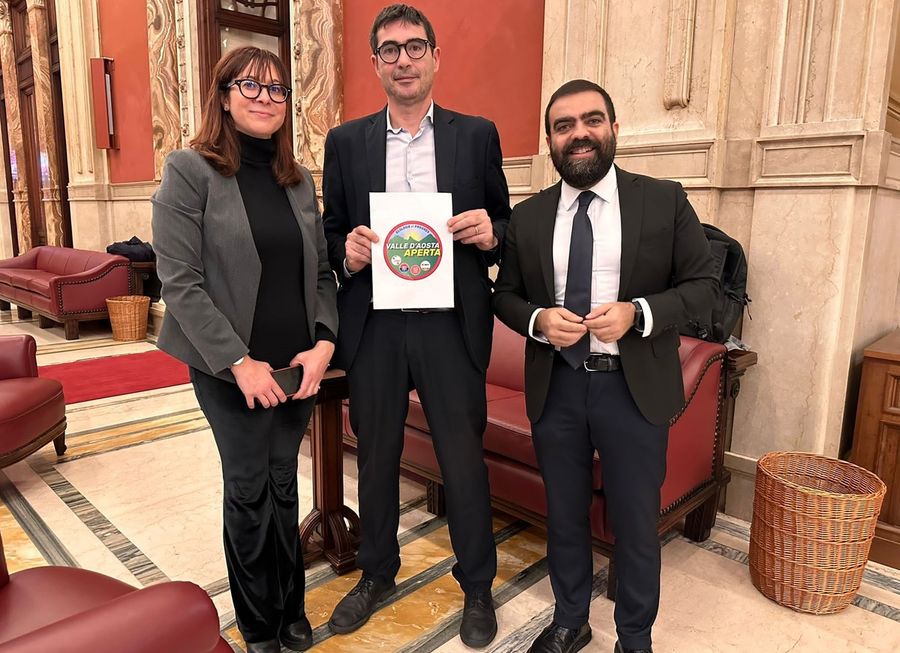 Elisa Tripodi, Nicola Fratoianni e Marco Grimaldi