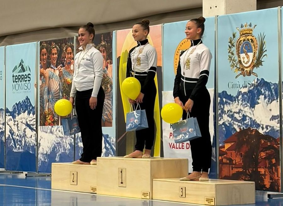 Ginnastica ritmica: tre successi del Club des Sports