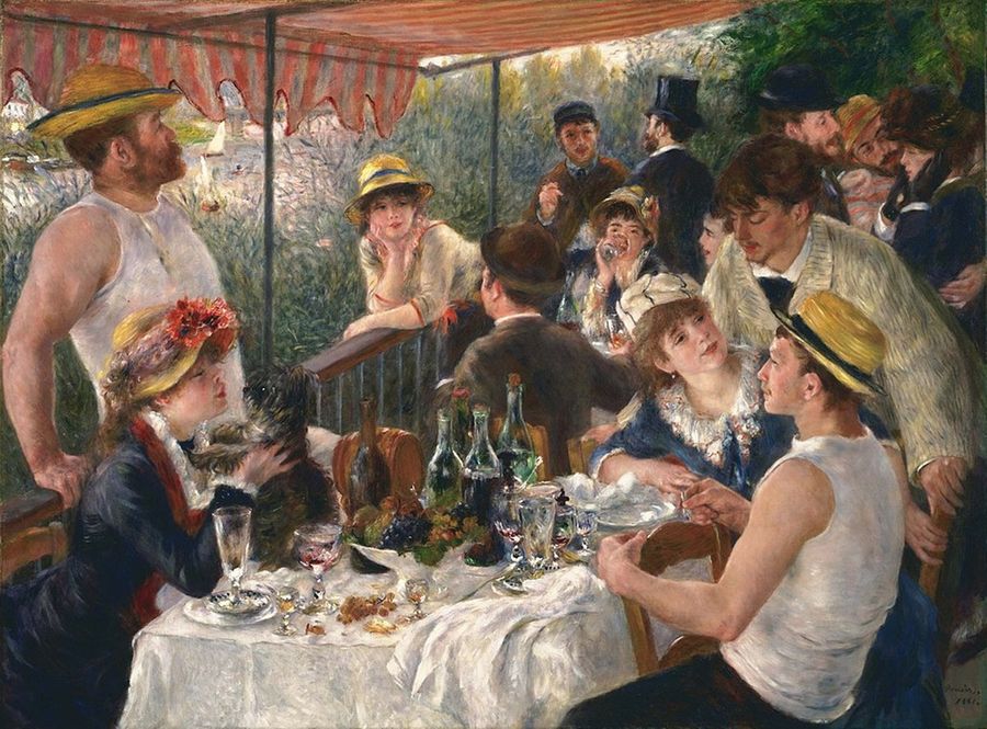 'La colazione dei canottieri' (1880-1882) -P.A.Renoir