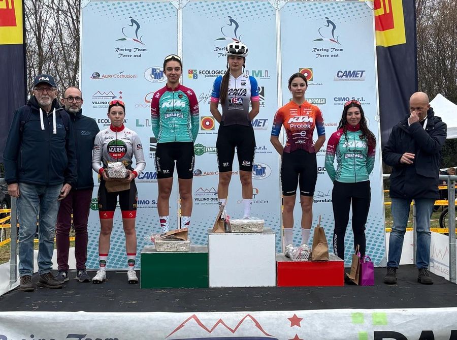 Ciclismo; Giangrasso, Costa e Tremblan sul podio a Torre Canavese