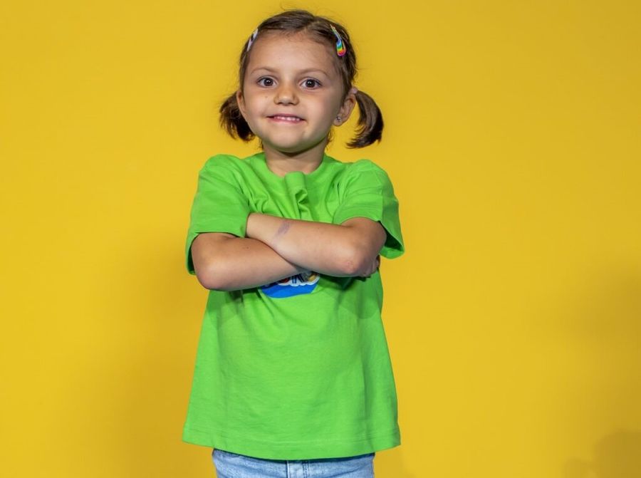 Celine ha 5 anni, è la prima piccola valdostana allo Zecchino d'Oro