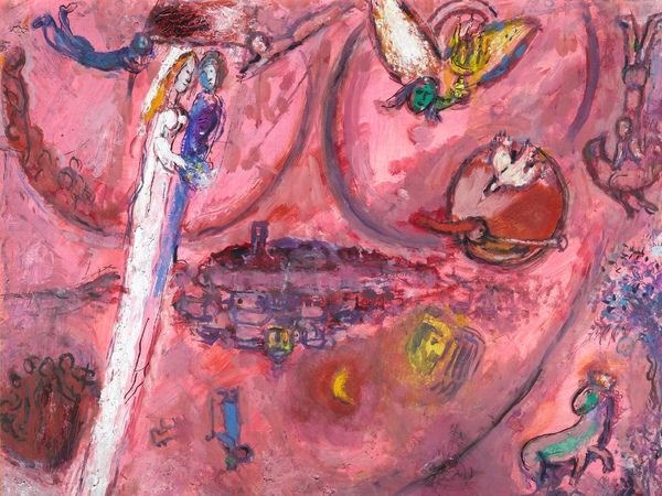@Marc_Chagall_bozzetto_per_Il_Cantico_dei_Cantici_III_1957_Mus_e_National_Marc_Chagall_Nizza_ @Marc_Chagall_bozzetto_per_Il_Cantico_dei_Cantici_III_1957_Mus_e_National_Marc_Chagall_Nizza_