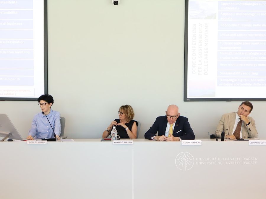 Da sn Maria Debora Braga Manuela Ceretta Renzo Testolin e Leonardo Lotto