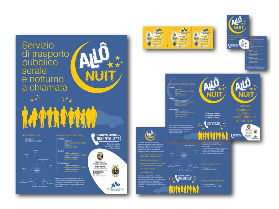 'AostaSicura', disponibili i voucher per il servizio Allô Nuit 'AostaSicura', disponibili i voucher per il servizio Allô Nuit