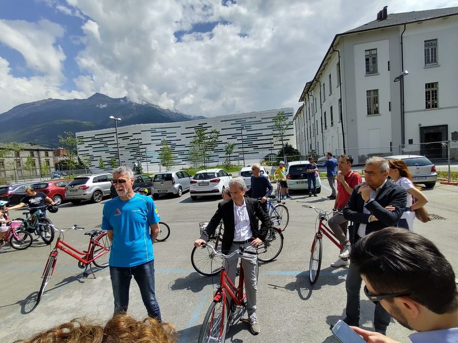 ComuniCiclabili, Aosta ottiene la 'bandiera gialla'