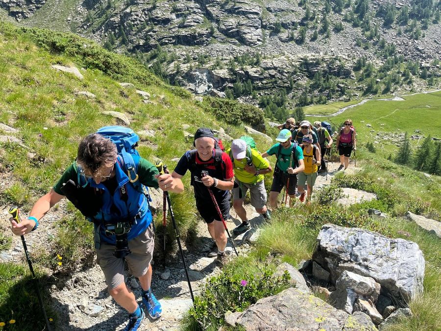 Una salita al vallone (foto di repertorio)