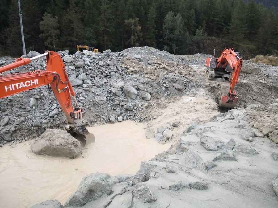 Bionaz, nuove finestre di transito sulla strada interrotta
