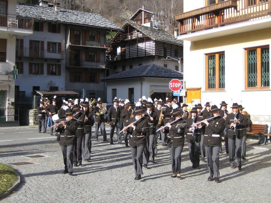 La banda di Issime e Dario Prola in concerto