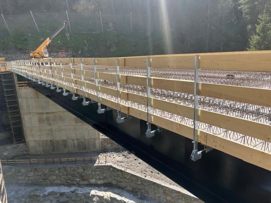 Cogne, proseguono i lavori sul ponte di Chevril sulla regionale 47