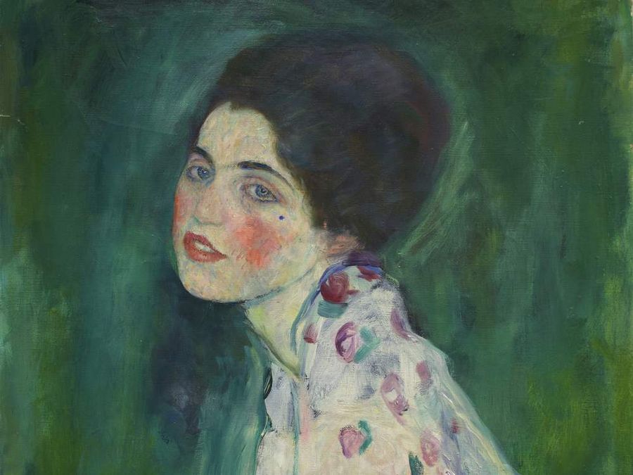 Al Forte di Bard il 'Ritratto di signora' di Gustav Klimt