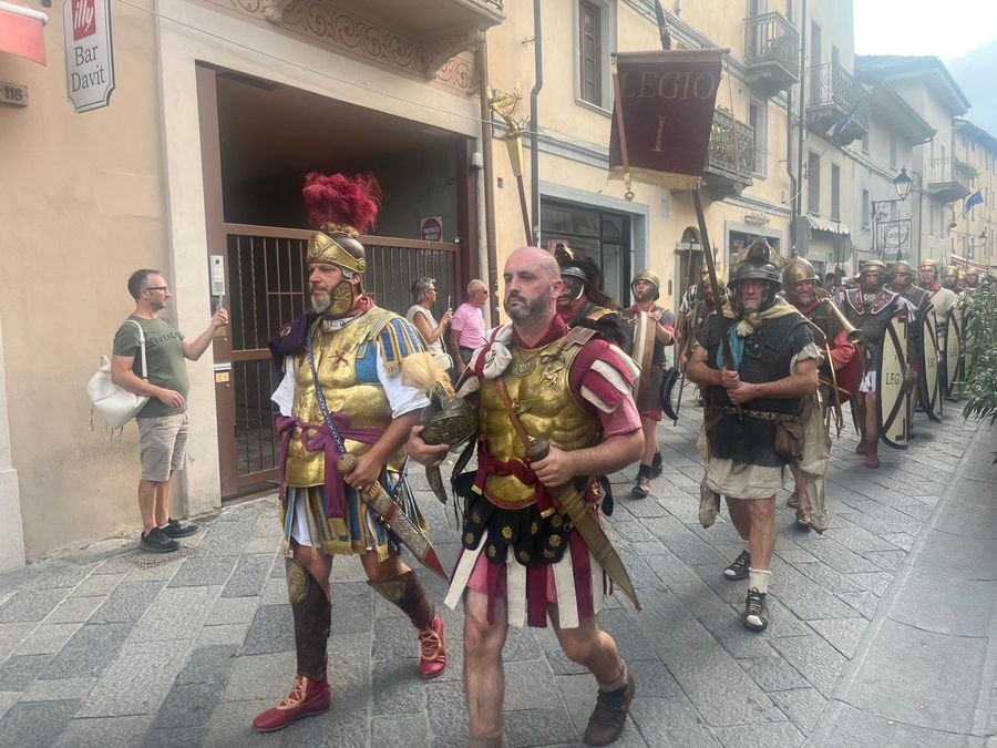 Aosta rivive Augusta Prætoria, in corso 'Veni Vidi Augusta' tra rievocazioni romane e celtiche Aosta rivive Augusta Prætoria, in corso 'Veni Vidi Augusta' tra rievocazioni romane e celtiche