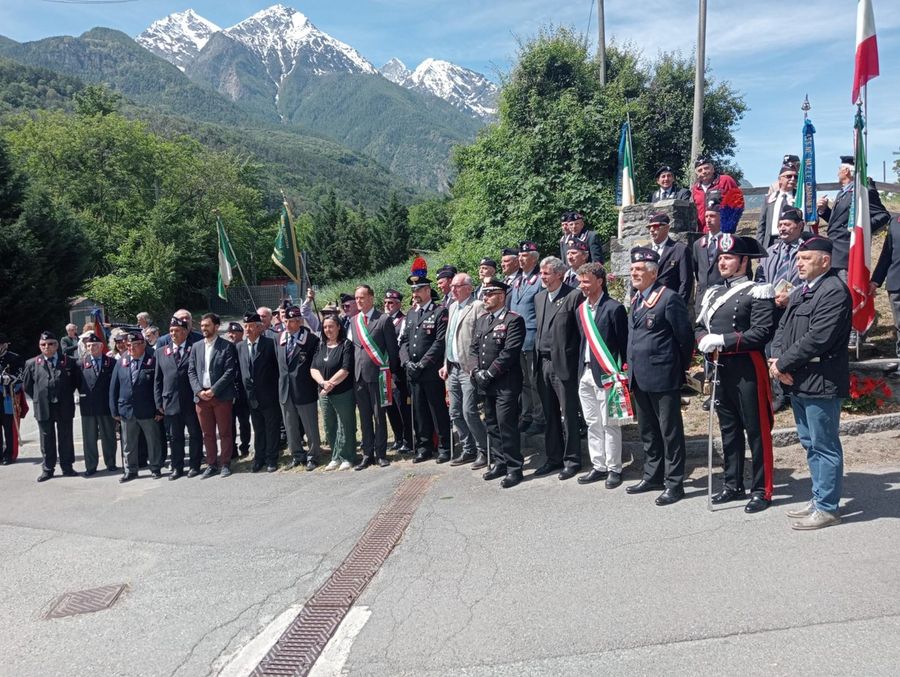 Commemorato a Nus e a Fenis il carabiniere partigiano Alessandro Déanaz