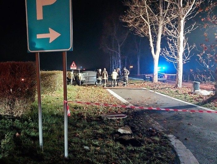 Soccorritori sul luogo dell'incidente (photo credit Torinoggi)